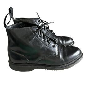 Dr. Martens Lace Up Emmeline Boot Women’s Size US 6 Leather Combat Black